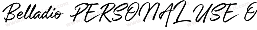 Belladio PERSONAL USE ONLY Regula字体转换